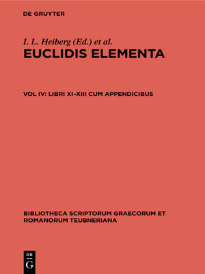 cover image of Libri XI–XIII cum appendicibus